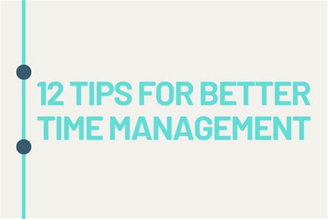 12 Tips For Better Time Management Bentley Careeredge 12 Tips For Better Time Management Bentley Careeredge