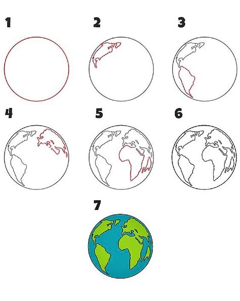 13 Easy Earth Drawing Ideas Drawing Photos 13 Easy Earth Drawing Ideas Drawing Photos