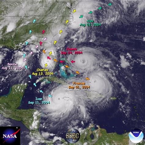4 Hurricanes Hit Florida