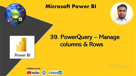 39 Powerquery Manage Columns Amp Rows Youtube 39 Powerquery Manage Columns Amp Rows Youtube