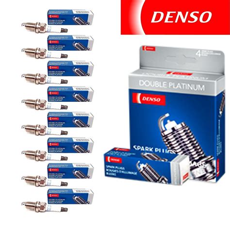 8 Spark Plugs Denso Double Platinum For 2001 2006 Gmc Sierra 2500 Hd V8 8 Spark Plugs Denso Double Platinum For 2001 2006 Gmc Sierra 2500 Hd V8