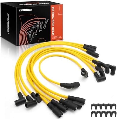 A Premium Ignition Spark Plug Wires Set Of 8 Compatible With Chevrolet A Premium Ignition Spark Plug Wires Set Of 8 Compatible With Chevrolet