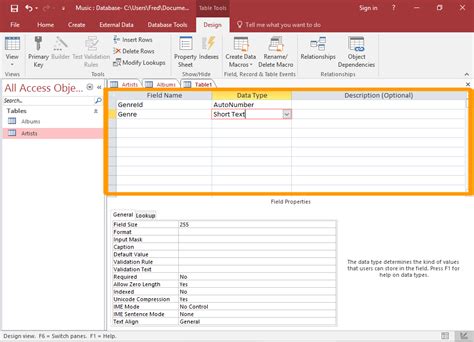 Add New Table in Design View Easily