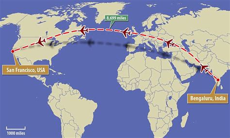 Bangalore to New York Flights
