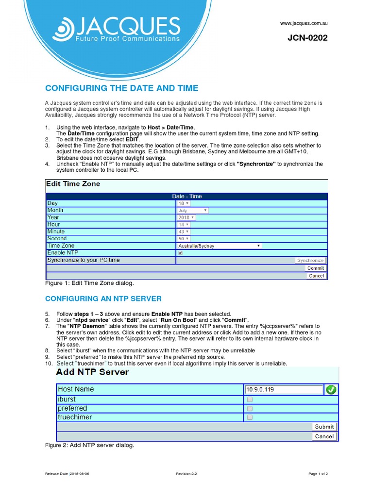 Configuring A Date Attribute Configuring A Date Attribute