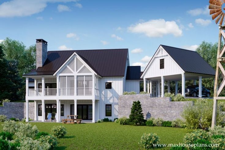 Coosa River Narrow Lot House Plan Max Fulbright Designs Coosa River Narrow Lot House Plan Max Fulbright Designs