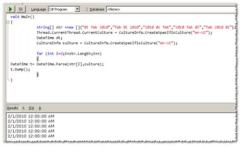 CSharp DateTime to String Conversion