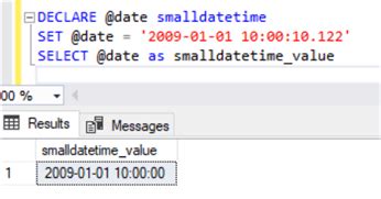 5 SQL Date Types