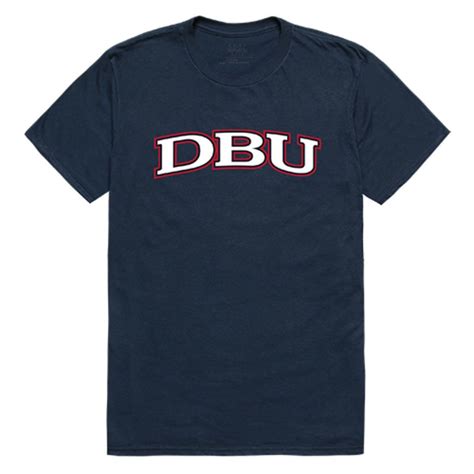Dbu Dallas Baptist University Patriot College T Shirt Navy