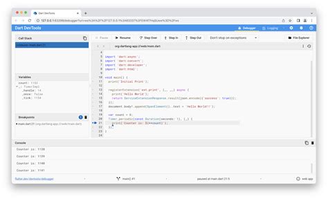 Debugging Flutter Web Project With Dart Debugging Extension In Chrome Debugging Flutter Web Project With Dart Debugging Extension In Chrome