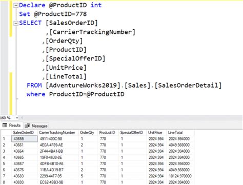 5 Ways Declare SQL Variable