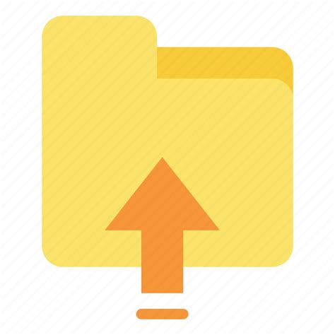 Document File Folder Push Icon Document File Folder Push Icon
