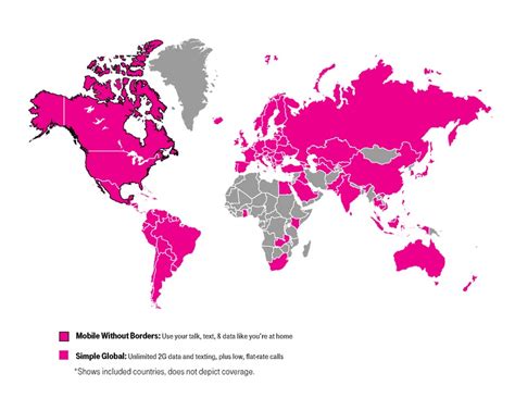 Tmobile Coverage in Europe