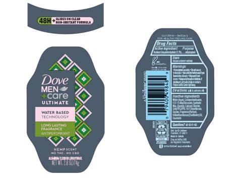 Dove Men Care Ultimate Hemp Scent 48H Antiperspirant Dove Men Care Ultimate Hemp Scent 48H Antiperspirant