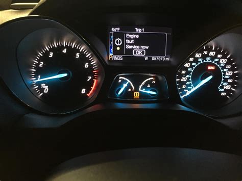 Engine Fault Service Now Ford Escape 2013