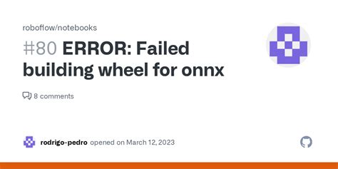 Fix Error Building Wheel for Onnx