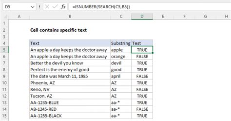 Excel If Cell Contains Text Excel If Cell Contains Text