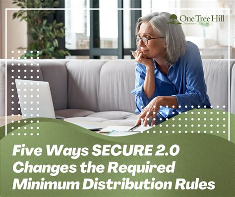 Five Ways Secure 2 0 Changes The Required Minimum Distribution Rules Five Ways Secure 2 0 Changes The Required Minimum Distribution Rules