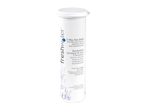 Freshwater 5 Way Test Strips Leisure Time Inc