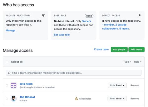 Access Someone to Repository
