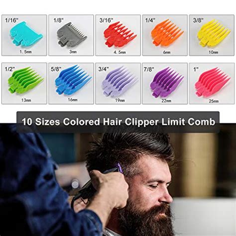 Hair Clipper Guards Sizes Types Charts Ultimate Guide 2023 Hair Clipper Guards Sizes Types Charts Ultimate Guide 2023
