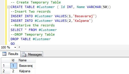 How To Create A Temporary Table In Sql Query Brokeasshome Com How To Create A Temporary Table In Sql Query Brokeasshome Com