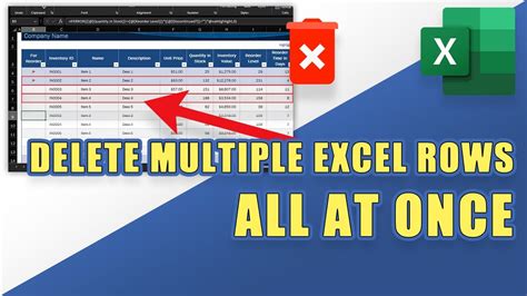 How To Delete Multiple Rows In Microsoft Excel In One Go How To Delete Multiple Rows In Microsoft Excel In One Go