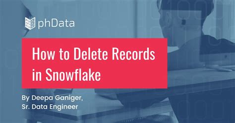 How To Delete Records In Snowflake Phdata How To Delete Records In Snowflake Phdata