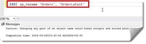 How To Rename The Table Name In Sql Server Databaseblogs Com