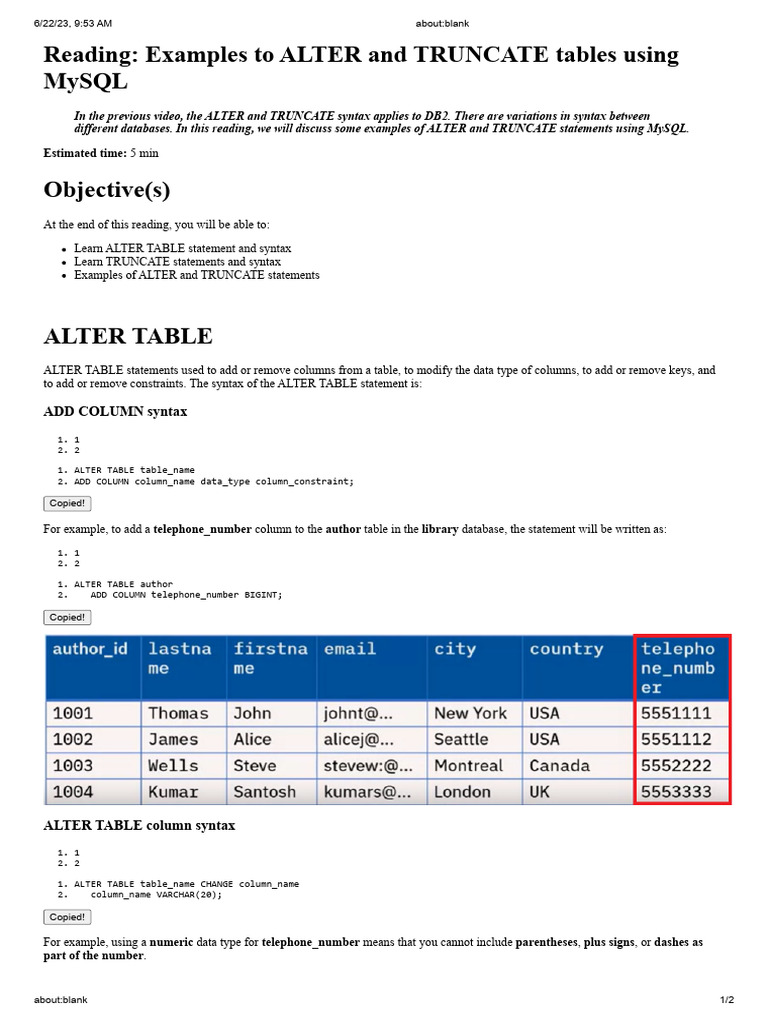 How To Truncate Mysql Tables From The Cli 3 Easy Steps Nexcess