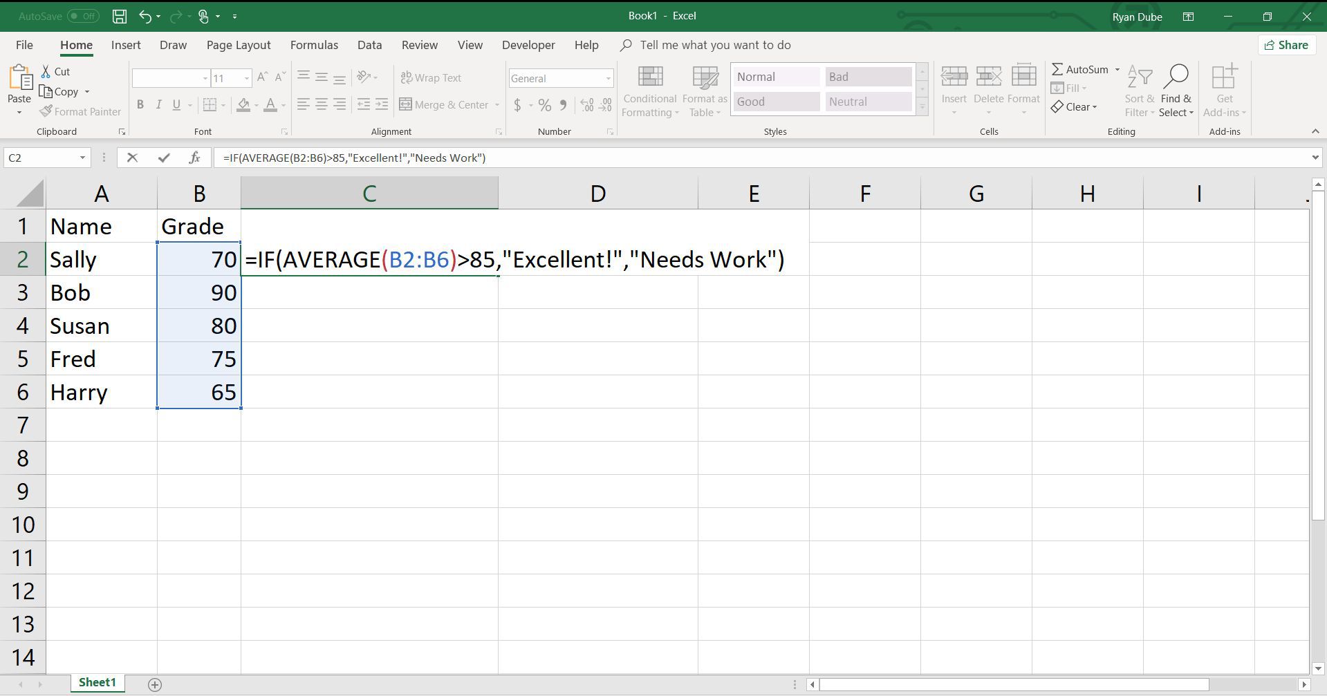 How To Use Excel If Then Formula 5 Best Cases Technipages How To Use Excel If Then Formula 5 Best Cases Technipages