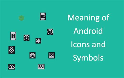 Android Icons Meaning