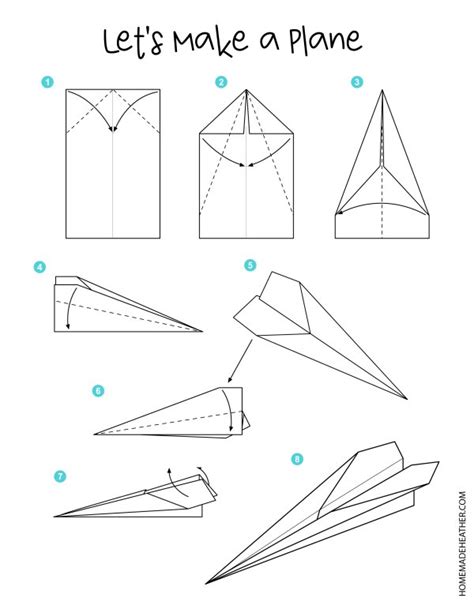 Instructions On How To Make Paper Airplanes Step By Step Instructions On How To Make Paper Airplanes Step By Step