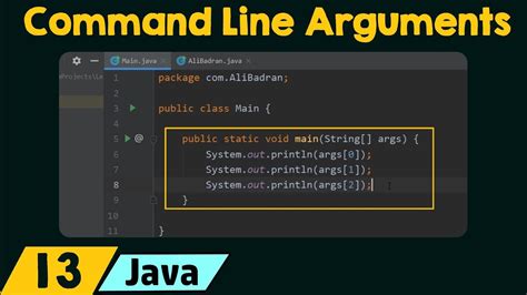 Java Command Line Arguments Youtube Java Command Line Arguments Youtube