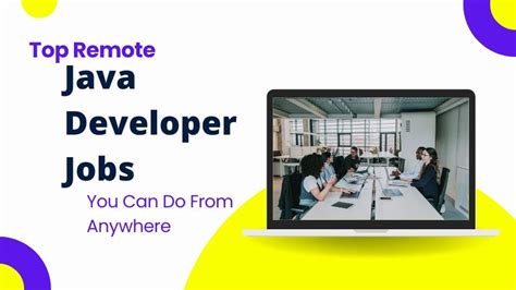 5 Remote Java Jobs