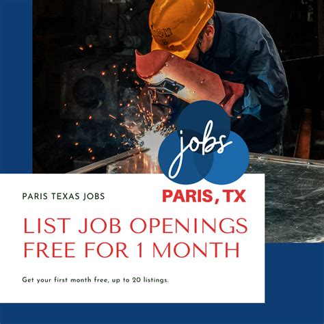 5 Jobs Paris Texas