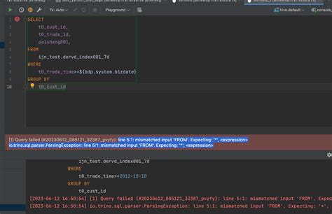 Line 5 1 Mismatched Input From Expecting Csdn