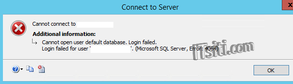 5 Ways Fix MSSQL Login Failed