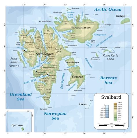 Norway and Svalbard Map Guide