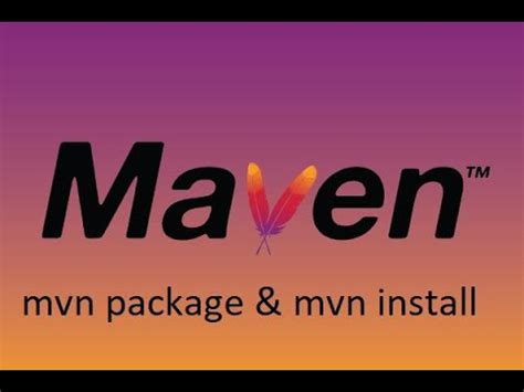 Maven Package vs Install Difference