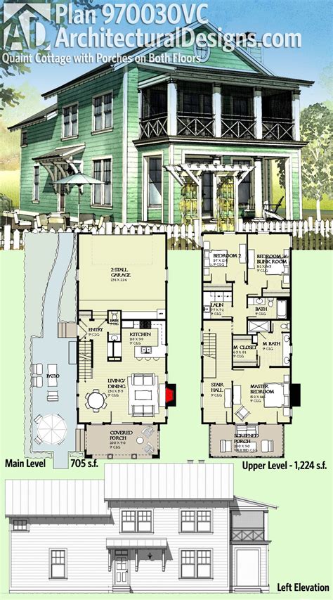 Narrow Lake House Plans