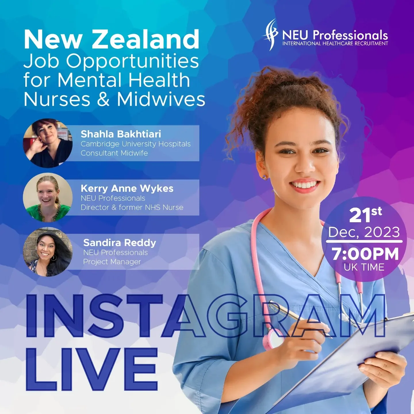 New Zealand Jobs For Midwives And Mental Health Nurses Instagram Live New Zealand Jobs For Midwives And Mental Health Nurses Instagram Live