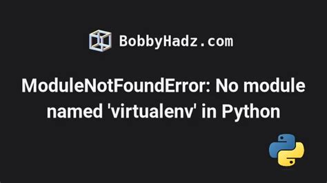 5 Ways Fix Virtualenv Error