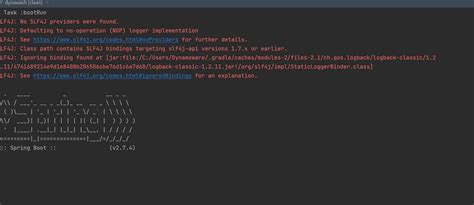 No Slf4j Providers Were Found Support Jmix