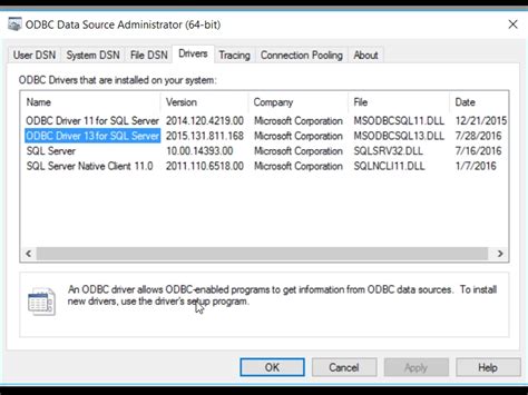 Odbc Driver For Sql Server 17 7 2 1 Miscellaneous Software Odbc Driver For Sql Server 17 7 2 1 Miscellaneous Software