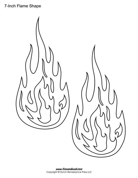 5 Ways Flame Outline