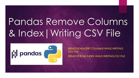 Pandas Export Data To Csv Without Index Pandas Export Data To Csv Without Index
