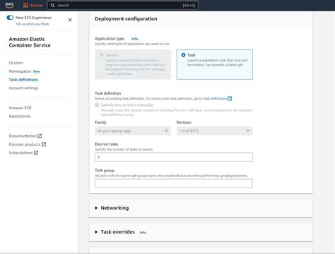 Philip Tenn Aws Run Task Definition In Cluster