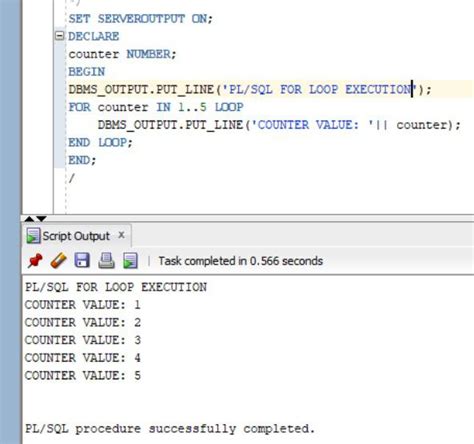 Pl Sql For Loop Geeksforgeeks Pl Sql For Loop Geeksforgeeks