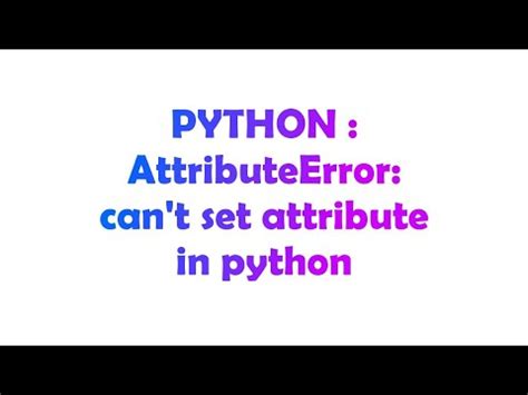 Python Robot Framework Issue Attributeerror Can T Set Attribute Python Robot Framework Issue Attributeerror Can T Set Attribute